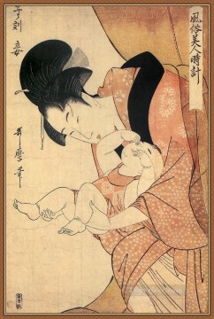  Medianoche Pintura - medianoche la hora de la rata Kitagawa Utamaro japonés